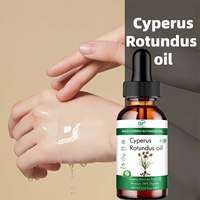 Huile Essentielle de Cyperus Rotundus 100% Pure de Qualité Cosmétique Naturelle 60ml pour Massage Corporel – Étiquette Personnalisée