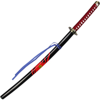 Épée et bouclier de jeu Dance-ONLINE- Épée de Souzasamonji, avec étui en cuir, accessoire de cosplay, objet de collection et décoration