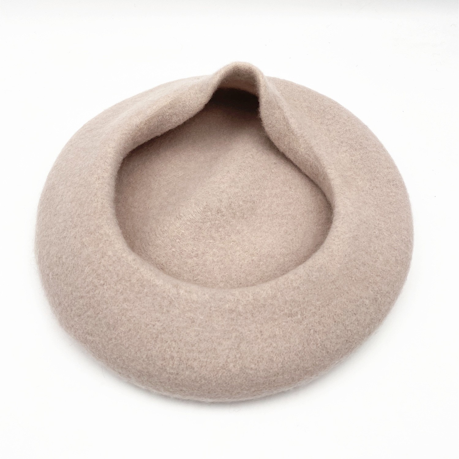 Оптовая продажа, на заказ, плотная кашемировая шапка из 100% шерсти для девушек художников, женская теплая прогулочная шапка, береты для художников, Французская женская шапка