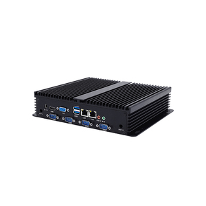 Double LAN Double affichage 6xCOM RS232 RS485 RS422 Mini PC industriel sans ventilateur Processeur Intel Nouveau prix compétitif disponible US/EU - Product Image 6