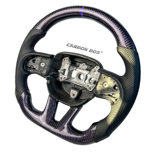 <span class=keywords><strong>Volant</strong></span> en cuir violet et fibre de carbone, directement de l'usine, pour Dodge Charger Challenger SRT 2019 2020 <span class=keywords><strong>2021</strong></span> 2022 2023 - Product Image 4