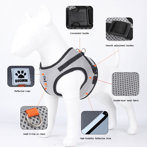 Chaleco Reflectante de Malla con Correa de Nailon para Perros - Product Image 4