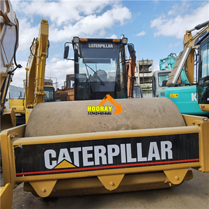 Rouleau compresseur vibrant tandem Caterpillar CS-583D d'occasion, modèle 2018, moteur diesel 75KW, origine Japon, composants essentiels fiables pour - Product Image 5