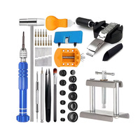 Kit d'outils de réparation de montres 81 pièces en acier allié pour l'entretien et le démontage de montres, outil de quincaillerie pour horlogerie domestique