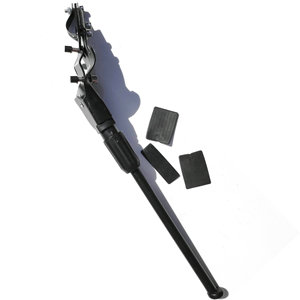 <b>Bicycle</b> Kickstand Aluminum Alloy 40-45Cm Side <b>Frame</b> Mount Black Color For Mountain Bike Parking Support - Product Image 3
