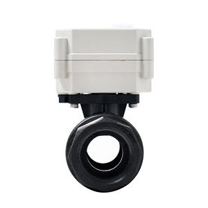 IP67 2 cách 1 inch BSP DN25 CR303 3-dây hoạt động bằng tay điện điều khiển cơ giới ppo nhựa bóng van DC12V DC24V - Product Image 6