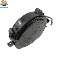 Enrollador de Cable Retráctil Automático de 4 Núcleos DYH-1806, Cable USB TPE de 1.5m, Cable de Extensión de Alimentación para Telecomunicaciones, Conector C9, Resistente al Fuego