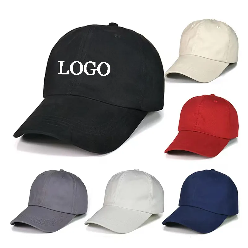 男性と女性のための卸売お父さん帽子のためのカスタムコットン野球帽刺Embroidery 5パネルスポーツキャップ工場価格