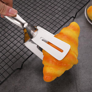Stainless Steel Meat Tongs Heavy Duty Oven Safe For <b>Grilling</b> Cooking Baking <b>Pan</b> Frying Food <b>Handling</b> Utensil 1 Piece A4275 - Product Image 4