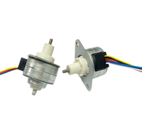 Moteur pas à pas linéaire miniature 25BYZ 5VDC 6 fils, utilisé pour le support d'affichage rotatif, unité de panoramique/inclinaison simple, commande de vanne.