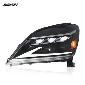 ชุดไฟหน้า Jushun สำหรับ Lexus GX470 ปี 2003-2009 แบบ Tri Eye พร้อมไฟ DRL และไฟเลี้ยวแบบไดนามิก - Product Image 2