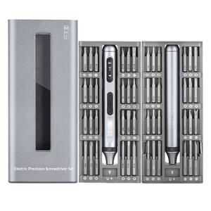 Ensemble de <span class=keywords><strong>tournevis</strong></span> <span class=keywords><strong>électrique</strong></span> de précision multifonctionnel transfrontalier 50-en-1 silencieux, durable, avec batterie au lithium rechargeable 220-240V - Product Image 5