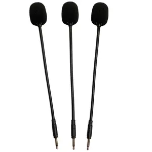 Multipurpose miniature microphone headset 3.5MM mini mike small microphone for camera