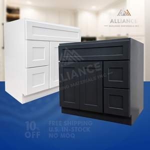 Mueble de Baño de Madera VSD3621R de 36 Pulgadas de Ancho |   Stock Disponible en Almacén Local Americano |   Muebles de baño con lavabo listos para ensamblar - Product Image 4