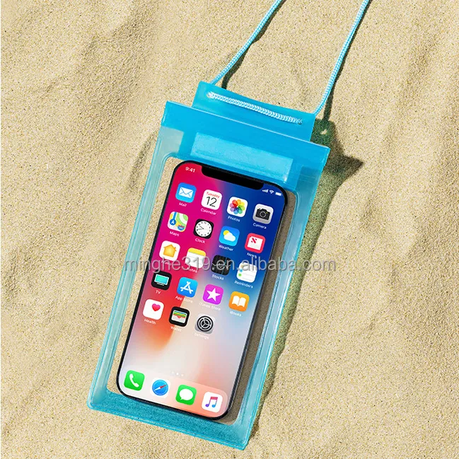 البلاستيك رخيصة الشاطئ المياه واقية Pvc هاتف محمول حالة الحقيبة للماء أكياس الهاتف المحمول ل هاتف محمول s