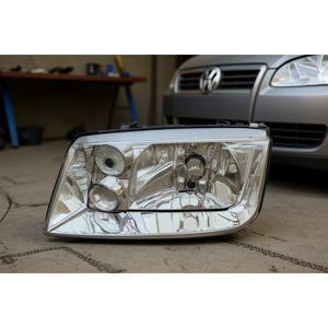 Faro Halógeno Usado P1774 para Volkswagen Jetta 1999-2007 12V Lente Amarilla Repuesto de Sistema de Iluminación Automotriz - Product Image 2