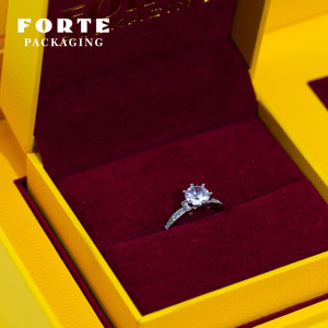 FORTE Coffrets Cadeaux Magnétiques Dégradables pour Bijoux – Ensemble de Luxe Personnalisé pour Colliers et Bagues – Boîtes en Papier - Product Image 6