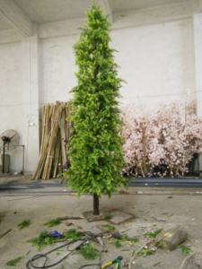 थोक गुणवत्ता वाले कृत्रिम पौधे नकली शंकु आकार का आकार स्नातक क्रिसमस और नए साल की सजावट के लिए - Product Image 1