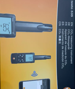 Tout nouveau compteur de CO2 Testo série 535/Testo 535i - Instrument de mesure numérique avec connexion à l'application - Product Image 2