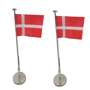 ธงตั้งโต๊ะทำจากโพลีเอสเตอร์ทนทานเป็นมิตรกับสิ่งแวดล้อมพิมพ์ลายดิจิตอลทรงสี่เหลี่ยมผืนผ้า - Product Image 1