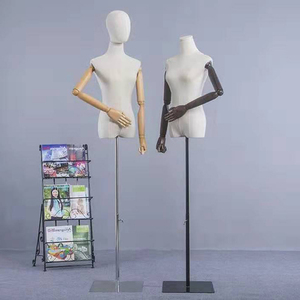 Mode Mannequin Torse Couvert <span class=keywords><strong>Buste</strong></span> Tissu Torse Mannequin <span class=keywords><strong>Femme</strong></span> <span class=keywords><strong>Avec</strong></span> Tête - Product Image 1