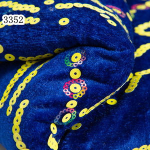 3352 Chất Lượng Cao Giá Bán Buôn Châu Phi Nhung Vải Ren Với Sequins Pháp Nhung Ren Lưới Cho Senegal <span class=keywords><strong>Nigeria</strong></span> Phụ Nữ Ăn Mặc - Product Image 4