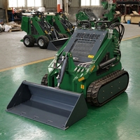 LIVRAISON GRATUITE CE/EPA 320 380 Mini-chargeuse sur chenilles Sea Hawk avec attache de godet, moteur, capacité de charge de 500 kg