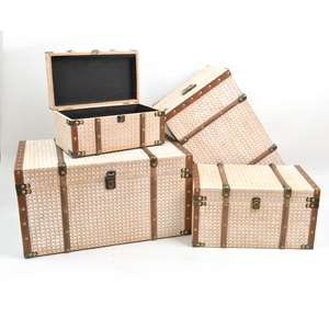 Trunk Wooden Box Storage Customized Wooden Storage Chest Trunk Storage Trunk Sets Trunk Chest