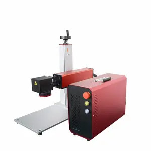 20W 30W 50W Hoge Kwaliteit Lage Prijs Metalen Roestvrij Staal Etsen Raycus Fiber Laser Markering Machine