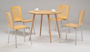 Ensemble table à manger 4 chaises mobilier salle à manger - Product Image 4