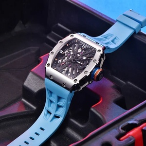 Montres à quartz pour homme PAGANI DESIGN PD-1738, mouvement VH65, cadran squelette, étanche 100 m, montre sport rectangulaire en verre saphir pour homme - Product Image 5