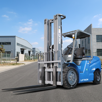 Peralatan Logistik Bahan Baku Industri Forklift Listrik Liftron CPD40D 4000kg