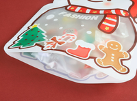 Sachet d'emballage transparent personnalisé avec logo pour bonbons, thermoscellable, qualité alimentaire, pour fêtes et festivals