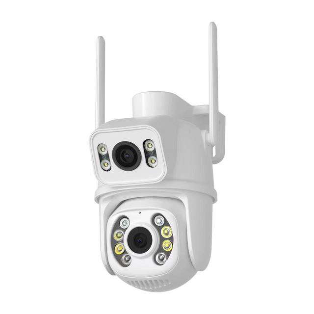 ICSEE APP Sells Like Hot Cakes WiFi Support 128 Memory Card CCTV Security IP Camera Outdoor Dual Lens Network Outdoor Camera