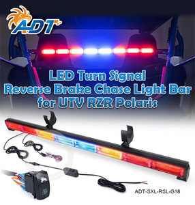 ไฟสโตรบแบบไล่ระดับ 36 นิ้ว 8 COB LED สำหรับรถออฟโรด ไฟท้ายกระพริบเพื่อความปลอดภัย พร้อมไฟเบรก ไฟถอยหลัง และไฟเลี้ยว สำหรับรถ UTV ATV Polaris RZR - Product Image 2