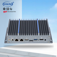 OEM/ODM 1TOPS brazo sin ventilador Rockchip RK3568 Dual Gigabit Ethernet WiFi6 9-15V PC Industrial CE RoHS certificado Digi señalización nuevo
