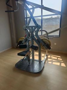 Đề nghị thiết bị tập thể dục với tấm tải phía sau kéo xuống sức mạnh đào tạo rộng kéo xuống phía sau máy tập thể dục trọng lượng miễn phí - Product Image 2