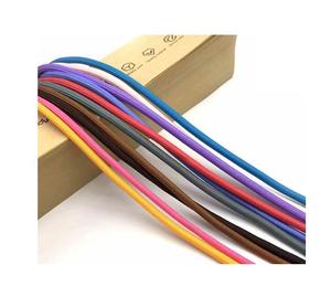 <span class=keywords><strong>Cuerda</strong></span> compuesta de poliéster <span class=keywords><strong>Cuerda</strong></span> de algodón hueca trenzada para macramé - Product Image 2