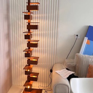 Artistic Minimalist Floor <b>Lamp</b> LED Light Source <b>Switch</b> Control Home Use - Product Image 3