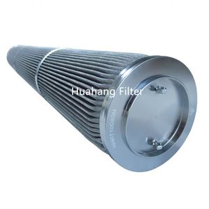 Filtro de aceite hidráulico de acero inoxidable plisado Cartucho de filtro de filtración de polímero fundido - Product Image 3