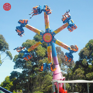 Parc d'attractions Adulte 360 Degrés Frisbee Happy Hot Wheels Attraction Thrilling Big Spinning <span class=keywords><strong>Pendule</strong></span> Swing Ride Games Hammer - Product Image 5