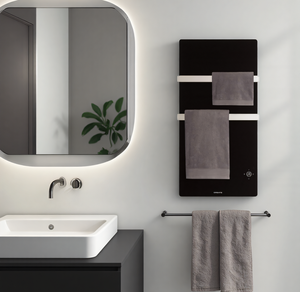 Pannello riscaldatore di cristallo riscaldatore elettrico con Wifi telecomando asciugamano riscaldatore del radiatore per il <span class=keywords><strong>bagno</strong></span> di casa - Product Image 6