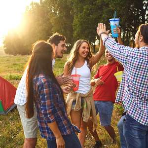 Vaso de Plástico PP de 24oz que Cambia de Color, Activado por Frío, Transparente, de Pared Simple, con Pajita, para Agua y Jugos - Product Image 4