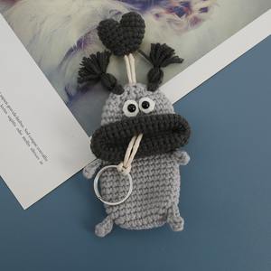 <span class=keywords><strong>ที่</strong></span>ใส่ลิปกลอสแบบ<span class=keywords><strong>ถัก</strong></span>ไหมพรม  จี้กุญแจรูปสัตว์น่ารัก  ปลอกคลุมกระเป๋า  ปลอกกันกระแทก  <span class=keywords><strong>ที่</strong></span>ใส่กุญแจแบบโครเชต์ - Product Image 6