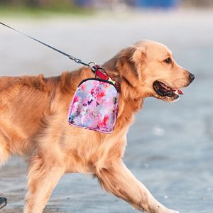 Free sample Custom Corduroy Dog Walking Bag Dog <b>Treat</b> Pouch Dog <b>Training</b> Bag with Poop Bag Dispenser Brand Private Logo - Product Image 3