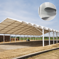 Rouleau de bâche en PVC blanc 850 g/m² de 3 m de large, occultant et anti-UV, pour couverture de camion et de tente