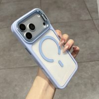 Aanpasbare siliconen magnetische kickstand hoes voor iPhone 18 17 Pro Max 2-in-1 schokbestendig verborgen kickstand hoesje met soft-touch gevoel
