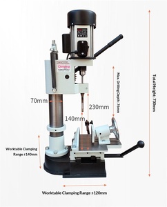 Máquina de mortajar para carpintería, máquina de cincelar eléctrica portátil para la industria del mueble, suministro de fábrica - Product Image 1