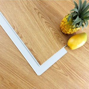 Revêtement de sol en dalles SPC effet marbre, revêtement de sol SPC en chevrons, largeur mixte 60 cm, chêne européen blanc sauvage décoratif - Product Image 1