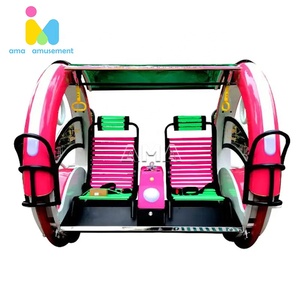 Giostre AMA per <span class=keywords><strong>2</strong></span> <span class=keywords><strong>Persone</strong></span>, Auto Girevole a 360 Gradi, Giostra Happy Le Bar, Auto Oscillante - Product Image 4